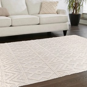 Светлосив вълнен килим 200x290 cm Asra - Asiatic Carpets