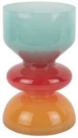 Червена/синя стъклена ваза (височина 20,5 cm) Summer Vibes – PT LIVING