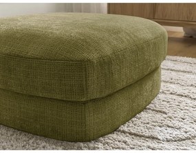 Шенилова табуретка в цвят каки Leonore – Bobochic Paris