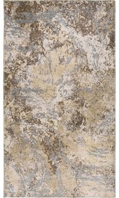 Светлосин/светлокафяв килим подходящ за пране 80x150 cm Sandstorm – Vitaus