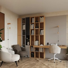 Стенна лампа естествена Arcadia – Sollux