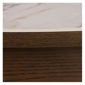 Кръгла сгъваема трапезна маса с керамичен плот ø 120 cm Southampton – Actona