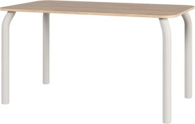 Трапезна маса с дъбов плот 80x140 cm Meko – noo.ma