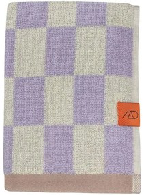 Светложълто-лилава кърпа за баня от органичен памук 70x133 cm Retro - Mette Ditmer Denmark