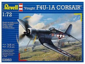 Американски изтребител Vought F4U-1A Corsair - сглобяем модел