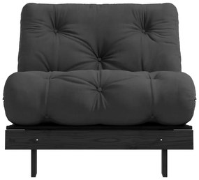 Тъмносиво кресло Roots Black Night – Karup Design