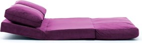 Лилав разтегателен диван 120 cm Taida – Balcab Home