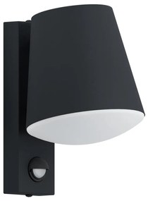 Eglo 79212 - Екстериорен аплик със сензор CALDIERO 1xE27/10W/230V IP44