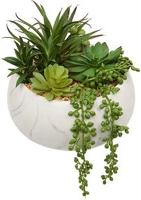 Изкуствено растение atmosphera Jesty Succulent, 18 cm