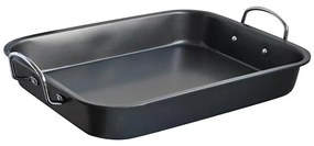 Тава за печене с дръжки TORO 37x4x29 см черна