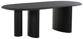 Трапезна маса с ясенов плот 100x220 cm Tirano – House Nordic