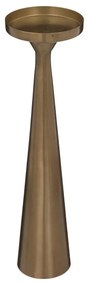 Свещник atmosphera Le Collectionneur, Метал, Златен, 41 cm