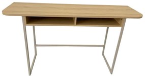 Конзолна маса от декор от дъб в естествен цвят 40x140 cm Darlington – Actona