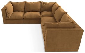 Теракотен ъглов диван Manao – Makamii