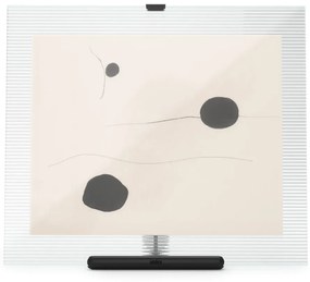 Черна стъклена стояща рамка 26x30,5 cm Flute – Umbra