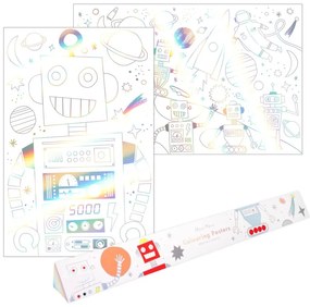 Картинки за оцветяване Space – Meri Meri