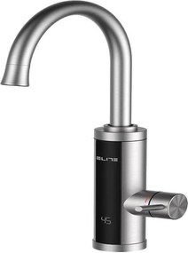 Нагревател за вода Elite EHD-1509, 3300W, Въртене на 360, Самоподгряване, LED дисплей, IPX4, Сребрист