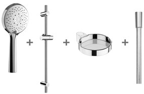 JIKA H3651X00044721 - Душ комплект CUBITO, хром, лъскав