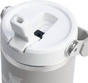 Светлосив термос от неръждаема стомана 410 ml IceFlow™ Flip Straw 2.0 Tumbler Ash – Stanley