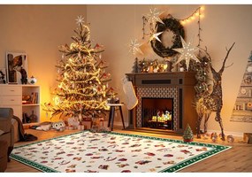 Зелен килим с коледен мотив 160x230 cm Green Christmas – Villeroy&amp;Boch