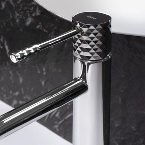 Смесител за мивка Rea Lungo Diamond Chrom High
