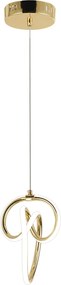 Висяща LED лампа LHJ092-1CP Gold