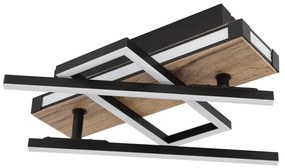 Globo 67299D2 - LED таванно осветително тяло COLLI LED/30W/230V кафяво/черно