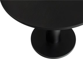 Кръгла трапезна маса с дъбов плот ø 65 cm Sool – noo.ma