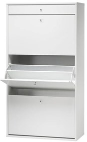 Бяла етажерка за обувки Mistral White - Hammel Furniture