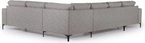 Сив ъглов диван (ляв ъгъл/"U") Copenhagen - Scandic
