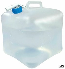 Бутилка за вода Aktive 22 x 26 x 22 cm полиетилен 10 L (12 броя)