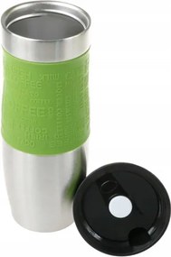 Термочаша zilner zl 4312, 480 мл, двойни стени, силиконова обвивка, неръждаема стомана, различни цветове