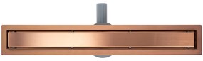 Линеен отводнител REA Neox pro Brushed Copper 90