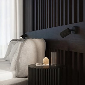 Черен прожектор 8x16 cm Gleam – Sollux