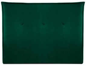 Тъмнозелена табла за легло 140x120 cm Monica – Milo Casa