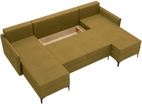 Ъглов диван Leon U-Gkri