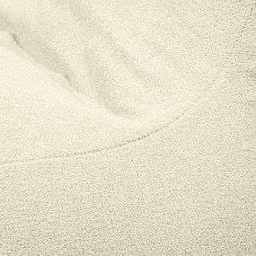 Кафяв пуф от букле Lounge 100 – SLOWDOWN