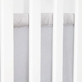 Бяло детско креватче 90x45 cm – Roba