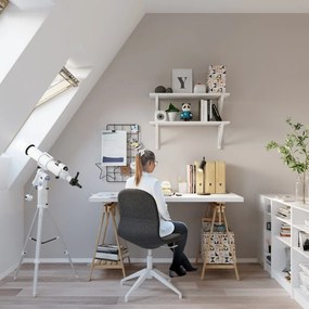 Черна метална настолна лампа (височина 43 cm) Etna – Sollux