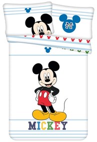 Памучно спално бельо за детско легло 100x135 cm Mickey - Jerry Fabrics