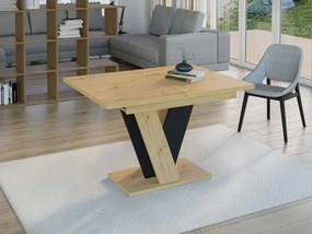 Маса Viney разтегателен -Artisan – Черен