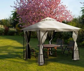 Градинска палатка 3х3 м с мрежа против комари 2в1