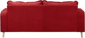 Червен диван 193 cm Beata - Ropez