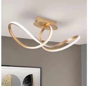 Orion DL 7-694 - LED Димируем полилей за повърхностен монтаж CIRCUS LED/30W/230V златист