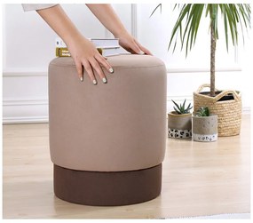 Светлокафява табуретка Ropp – Artie