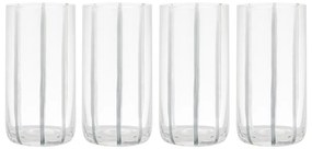 Стъклени чаши в комплект от 4 бр. 450 ml Stripe – Ladelle