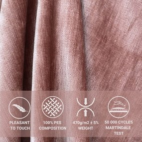 Розово боксспринг легло с място за съхранение 180x200 cm Voyage – Maison de Rêve