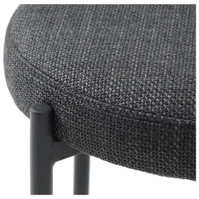 Тъмносив метален стол Pelican – Unique Furniture