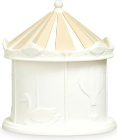 Детска нощна лампа в цвят слонова кост Carousel Off-White – Cam Cam Copenhagen