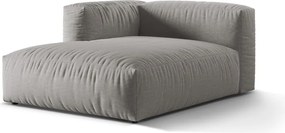 Светлосив модул за диван (ляв ъгъл) Martina – Micadoni Home